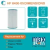 Hurricane Filters 3 Pack Elite Aseptic Cartridge Filter For Unicel: C-6430RA, PWK30-M, Filbur: FC-3915-M, And Other Compatible Models 2 Hurricane Filters 3 Pack Elite Aseptic Cartridge Filter For Unicel: C-6430RA, PWK30-M, Filbur: FC-3915-M, And Other Compatible Models -Liceria & Co. GUEST 03c1bc9f 407d 43a3 95e8 1cda22d85fc8
