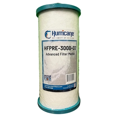 Hurricane PRE30000 Pre Fill Pool Filter Cartridge Replacement With Advanced Bond Filter And Optimal Waterflow For In Ground Pools, White 8 Hurricane PRE30000 Pre Fill Pool Filter Cartridge Replacement With Advanced Bond Filter And Optimal Waterflow For In Ground Pools, White - Image 6