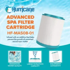Hurricane Filters HF-MAS08-01 Pool And Spa Filter Cartridge Replacement Compatible With PMA25-M, Master Spas Outer Cartridge For PMA-PROPAK2-M, 2 Pack -Liceria & Co. GUEST 0a97f80d 5396 4d99 949a c9984d3abf7d