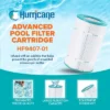 Hurricane 2 Pack HF9407-01 Advanced Pool Filter Cartridge For PAP75, Unicel C-9407, Filbur FC-0685, Pentair Clean & Clear 75, Predator 75, Cal Spas