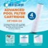 Hurricane 16 Pack HF7494-04 Advanced Pool Filter Cartridge Replacement PA131, Unicel C-7494, Filbur FC-1227, Hayward SwimClear C5030, C5025, C5020 -Liceria & Co. GUEST 130a34c3 1c43 484b 80c3 6a2f0eaaf2cf