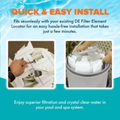 Hurricane 4 Pack HF-DE60-SET 60 Square Feet DE Grid Filter Replacement For PFS3060, FG-2005, FC-9550, Hayward DEX6000 DA/DS, White -Liceria & Co. GUEST 1d9e9ae0 f103 4f0e a973 7764696ce076 1