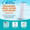 Hurricane 3 Pack HF9415-01 Advanced Pool Filter Cartridge Replacement For PAP150, Unicel C-9415, Filbur FC-0687, Clean & Clear 150, Predator 150