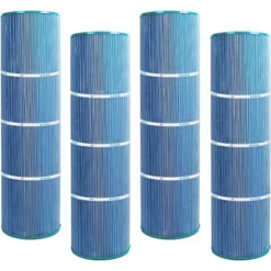 Hurricane 4 Pack Elite Aseptic Pool Filter Cartridge Replacement For PA100N, Unicel C-7487, Filbur FC-1270, Super-Star-Clear C4000, SwimClear C4020 -Liceria & Co. GUEST 239f5fea f7f8 4483 86e4 7fed0f2992a3