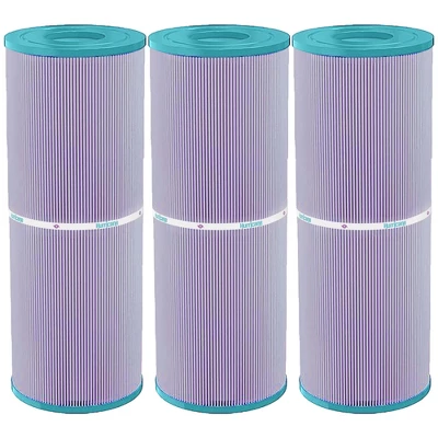 Hurricane 3 Pack HF4326-01 Platinum Purple Spa Filter Cartridge For PRB25, Unicel C-4326, Filbur FC-2375, Dynamic Series I RDC-25, Waterway 25 In-Line 8 Hurricane 3 Pack HF4326-01 Platinum Purple Spa Filter Cartridge For PRB25, Unicel C-4326, Filbur FC-2375, Dynamic Series I RDC-25, Waterway 25 In-Line - Image 6