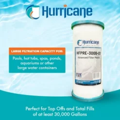 Hurricane PRE30000 Pre Fill Pool Filter Cartridge Replacement With Advanced Bond Filter And Optimal Waterflow For In Ground Pools, 3 Pack 10 Hurricane PRE30000 Pre Fill Pool Filter Cartridge Replacement With Advanced Bond Filter And Optimal Waterflow For In Ground Pools, 3 Pack -Liceria & Co. GUEST 2a1c9498 c40a 43e4 835b dd5aa08519e5 1