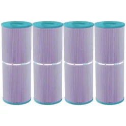 Hurricane 4 Pack HF4326-01 Platinum Purple Spa Filter Cartridge For PRB25, Unicel C-4326, Filbur FC-2375, Dynamic Series I RDC-25, Waterway 25 In-Line -Liceria & Co. GUEST 2e8381f7 641a 44df 8eb6 c61b8692aa26