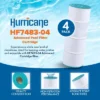 Hurricane 4 Pack HF7483-04 Advanced Pool Filter Cartridge For PA81-4-M, Unicel C-7483, Filbur FC-1225, SwimClear, Super-Star-Clear -Liceria & Co. GUEST 31490067 8343 4999 adc7 f548d8159b50