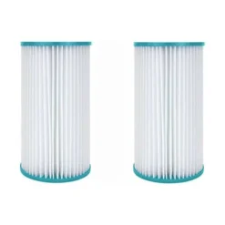 Hurricane 2 Pack HF4607-02 Advanced Pool Filter Cartridge For PC7-120, Unicel C-4607, Filbur FC-3710, Coleco F-120, Sand-n-Sun, Easy Set Size A Or C -Liceria & Co. GUEST 38593b62 55c2 49ef a983 ce7663e212ec