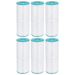 Hurricane Replacement Spa Filter Cartridge For Pleatco PRB50-IN, Unicel C-4950, Filbur FC-2390, And Jacuzzi J210/J220/J235/J245/J275, White (6 Pack) -Liceria & Co. GUEST 43defd6d 5ec9 4a5e a8a4 63e6df66c572