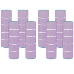 Hurricane 8 Pack HF7468-04P Platinum Purple Pool Filter Cartridge For PJAN115, Unicel C-7468, Filbur FC-0810, Jandy Industries CL460, CV460 -Liceria & Co. GUEST 47b3960b b0ef 492a 892c f0d0634f726c