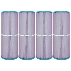 Hurricane 4 Pack HF5374-01P Platinum Purple Spa Filter Cartridge For PLBS75 Unicel C-5374, Filbur FC-2971, Rainbow, Waterway, Leisure Bay -Liceria & Co. GUEST 4afef04c e2a0 488a b0ac 9568a076b574