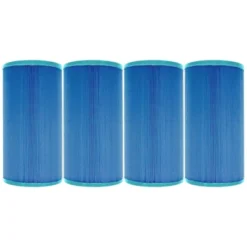 Hurricane 4 Pack HF5345 Elite Aseptic Spa Filter Cartridge For PLB-S-50, Unicel C-5345, Filbur FC-2970M, Leisure Bay, Dynasty Spas, Waterway, Rainbow -Liceria & Co. GUEST 4cecc52d 21d1 466c bb73 a963f204d24f