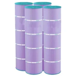 Hurricane 4 Pack HF7459-04P Platinum Purple Pool Filter Cartridge For PJAN85, Unicel C-7459, Filbur FC-0800, Jandy Industries CCL-340,CV 340 -Liceria & Co. GUEST 506bc587 bb9c 4b06 842e 62368fbbf94e