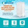 Hurricane HF-DE72-SET 72 Square Feet DE Grid Filter Replacement For PFS3672, FG-2006, FC-9560, Hayward DEX7200 DA/DS, White 2 Hurricane HF-DE72-SET 72 Square Feet DE Grid Filter Replacement For PFS3672, FG-2006, FC-9560, Hayward DEX7200 DA/DS, White -Liceria & Co. GUEST 538fece3 25b3 4b12 98e3 f27c277020c4