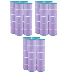 Hurricane 12 Pack HF7471-04P Platinum Purple Pool And Spa Filter Cartridge Replacement For PCC105, Unicel C-7471, Filbur FC-1977 -Liceria & Co. GUEST 54754b1c ad81 4d6c 9224 99e151d500ec