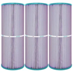 Hurricane 3 Pack HF5374-01P Platinum Purple Spa Filter Cartridge For PLBS75 Unicel C-5374, Filbur FC-2971, Rainbow, Waterway, Leisure Bay -Liceria & Co. GUEST 5484b012 7bff 489a 9381 1b9b9650cb0a
