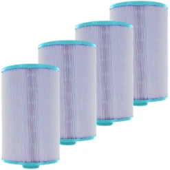 Hurricane Filters HF6H47-01P 4 Pack Platinum Purple Spa Filter Cartridge - Replacement For PTL47W-P4-M, Unicel 6CH-47RA, Filbur FC-0315M, Advanced/LA -Liceria & Co. GUEST 56c28401 92d2 4621 99bb 8a2363879c09