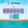 Hurricane 4 Pack HF7488-04P Platinum Purple Pool And Spa Filter Cartridge Replacement For PA106, Unicel C-7488, Filbur FC-1226