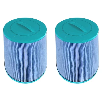 Hurricane 2 Pack HF6H502-01M Elite Aseptic Pool And Spa Filter Cartridge Replacement For PAS50SV-F2M, Unicel 6CH-502, Filbur FC-0311, Blue 8 Hurricane 2 Pack HF6H502-01M Elite Aseptic Pool And Spa Filter Cartridge Replacement For PAS50SV-F2M, Unicel 6CH-502, Filbur FC-0311, Blue - Image 6
