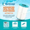 Hurricane Replacement Spa Filter Cartridge For Unicel C-7367, PDO75-2000, Filbur FC-3059 - Best Value USA Spa Filters, White