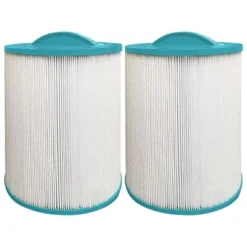 Hurricane 2 Pack HF6H502-01 Advanced Pool And Spa Filter Cartridge Replacement For PAS50SV-F2M, Unicel 6CH-502, Filbur FC-0311, White -Liceria & Co. GUEST 5f7b1265 40a1 45c3 a1d0 3b230de616d6
