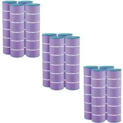 Hurricane 12 Pack HF7488-04P Platinum Purple Pool And Spa Filter Cartridge Replacement For PA106, Unicel C-7488, Filbur FC-1226 -Liceria & Co. GUEST 60b0e38f 056a 41a1 ac28 94bd9d48a3c9