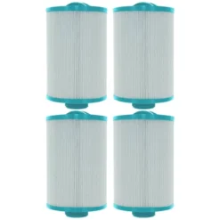 Hurricane 4 Pack HF4H20-01 Advanced Pool And Spa Filter Cartridge Replacement For PSG25P4, Unicel 4CH-20, Filbur FC-0185,White -Liceria & Co. GUEST 63299725 82c3 4ce1 8622 9e9271f5f70f