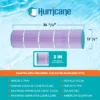 Hurricane 4 Pack HF7459-04P Platinum Purple Pool Filter Cartridge For PJAN85, Unicel C-7459, Filbur FC-0800, Jandy Industries CCL-340,CV 340 -Liceria & Co. GUEST 68053ac7 6c5e 4dfb 8e64 dc1ceb2a796f