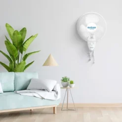 Hurricane Supreme 12” Portable Oscillating Wall Mount Fan, Space Saving, Powerful, Quiet 3 Speed Airflow, Adjustable Tilt For Home & Workshop, 2 Pack -Liceria & Co. GUEST 71602476 307f 4990 b7b6 512ade481548