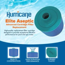 Hurricane Filters Elite Aseptic Cartridge Filter For Unicel: 8CH-950, PBF35-M, Filbur: FC-0536, Bullfrog 35 2003-2012 (Short Thread) -Liceria & Co. GUEST 771613e2 1e7c 403e 9a66 8f7ee9c29a7e