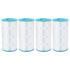 Hurricane Replacement Spa Filter Cartridge For Unicel C-8409, PA90, Filbur FC-1292, Hayward Star-Clear Plus C900, And Hayward X-Stream CC100, 4 Pack -Liceria & Co. GUEST 807dad9c ed30 4282 a852 a86d5ea50fd7