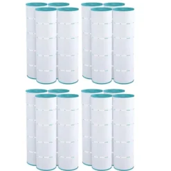 Hurricane 16 Pack HF7487-04 Advanced Pool Filter Cartridge For PA100N, Unicel C-7487, Filbur FC-1270, Super-Star-Clear C4000, SwimClear C4020 -Liceria & Co. GUEST 82931003 50cc 4be7 8fea e240bc90ca56