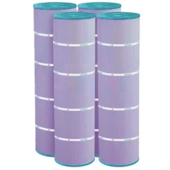 Hurricane 4 Pack HF7487-04P Platinum Purple Spa Filter Cartridge For PA100N, Unicel C-7487, Filbur FC-1270, Super-Star-Clear C4000, SwimClear C4020 -Liceria & Co. GUEST 840b2c17 1500 4d70 9cad 31eb9095b612