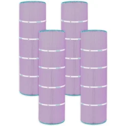 Hurricane 4 Pack HF7468-04P Platinum Purple Pool Filter Cartridge For PJAN115, Unicel C-7468, Filbur FC-0810, Jandy Industries CL460, CV460 -Liceria & Co. GUEST 87f36f2a 6f10 4b90 841b 282580a75cc6
