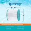 Hurricane 2 Pack HF4401-02 Advanced Spa Filter Cartridge Replacement For Prb17.5SF, Unicel C-4401 Filbur FC-2386, Dynamic Series IV - Model DSF35 -Liceria & Co. GUEST 89595911 339d 42da 9427 da8b3b2dfdc9
