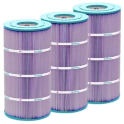 Hurricane Filters HF8411-01P Platinum Purple Pool Cartridge For PWWCT75, Unicel C-8411, Filbur FC-1255, Waterway Clearwater II Pro-Clean 75 (3 Pack) -Liceria & Co. GUEST 8cf7f250 9150 4106 9dc0 2999cc948e69