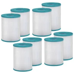 Hurricane 8 Pack HF4405-02 Advanced Spa Filter Cartridge For PRB25SF, Unicel C-4405, Filbur FC-2387, CMP 25392-000-100, Rainbow Dynamic Series IV -Liceria & Co. GUEST 8d34e17e 2a34 4929 b2e3 2feada403e8c