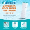 Hurricane 4 Pack HF9419-01 Advanced Pool Filter Cartridge For PAP200, Unicel C-9419, Filbur FC-0688, Pentair Clean & Clear 200, Predator 200