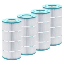 Hurricane Replacement Spa Filter Cartridge For Unicel C-8411, PWWCT75, Filbur FC-1255, Waterway Clearwater II Pro-Clean 75 Above Ground Filter, 4 Pack -Liceria & Co. GUEST 98240254 67d5 443e bc9d 14de83043cb2