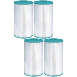 Hurricane 4 Pack HF4335-01 Advanced Spa Filter Cartridge For PRB35-IN, Unicel C-4335, Filbur FC2385, Dynamic Series IV DFM, DFML, Waterway 35 In-Line -Liceria & Co. GUEST 98a66772 50d3 4b60 8b96 db05ede944da