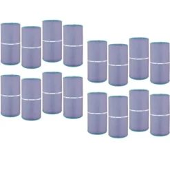 Hurricane 16 Pack HF7469-04P Platinum Purple Pool Filter Cartridge For PCC60, Unicel C-7469, Filbur FC-1975, Clean & Clear 240, SwimClear C2025 -Liceria & Co. GUEST 9abbf8fe 4b9f 4851 945c 49c34687198e