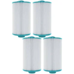 Hurricane 4 Pack HF4H21-01 Advanced Pool Filter Cartridge Replacement For PTL18P4, Unicel 4CH-21, Filbur FC-0136, Pageant Spa Top Load -Liceria & Co. GUEST a3cd2be4 048a 4505 b799 2b70626e23b8
