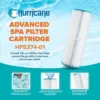 Hurricane 4 Pack HF5374-01 Advanced Spa Filter Cartridge For PLBS75 Unicel C-5374, Filbur FC-2971, Rainbow, Waterway, Leisure Bay, S2/G2 Spa 75