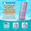 Hurricane Filters - HF8414-01P 3 Pack Platinum Purple Pool Filter Cartridge - Replacement For PWWCT150, Unicel C-8414, Filbur FC-1287, Waterway