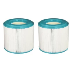 Hurricane Filters Advanced Replacement Spa Filter Cartridge For Unicel 5CH-352, PPM35SC-F2M, Filbur FC-1008, And Master Spas EP, White, 2 Pack -Liceria & Co. GUEST b51716bf 8dc0 4c77 949a d55cd4f80757