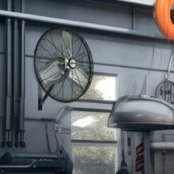 Hurricane 20 Inch Pro Commercial Grade Corded Electric Classic Oscillating Wall Mount Fan With 3 Speed Settings For Air Circulation, Black (2 Pack) -Liceria & Co. GUEST b93e2375 df04 4fb4 9d1a 298b5a4d2c1d