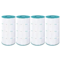 Hurricane Filters Replacement Spa Filter Cartridge For Unicel C-8311, PXST100, Filbur FC-1285, And Hayward X-Stream CC100, White, 4 Pack -Liceria & Co. GUEST c50f5583 6a77 4f17 be9b 0fdb589021ae