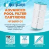 Hurricane Replacement Spa Filter Cartridge For Unicel C-8600, PA80, Filbur FC-1280, Hayward Star-Clear II C800, & Star-Clear II C1500, White, 3 Pack -Liceria & Co. GUEST c976ee37 09a5 4afe 910d e75ac961c11b 1