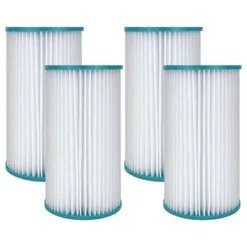 Hurricane 4 Pack HF4607-02 Advanced Pool Filter Cartridge For PC7-120, Unicel C-4607, Filbur FC-3710, Coleco F-120, Sand-n-Sun, Easy Set Size A Or C -Liceria & Co. GUEST d2aef158 711c 45a4 9f06 8364b0e6ffa7
